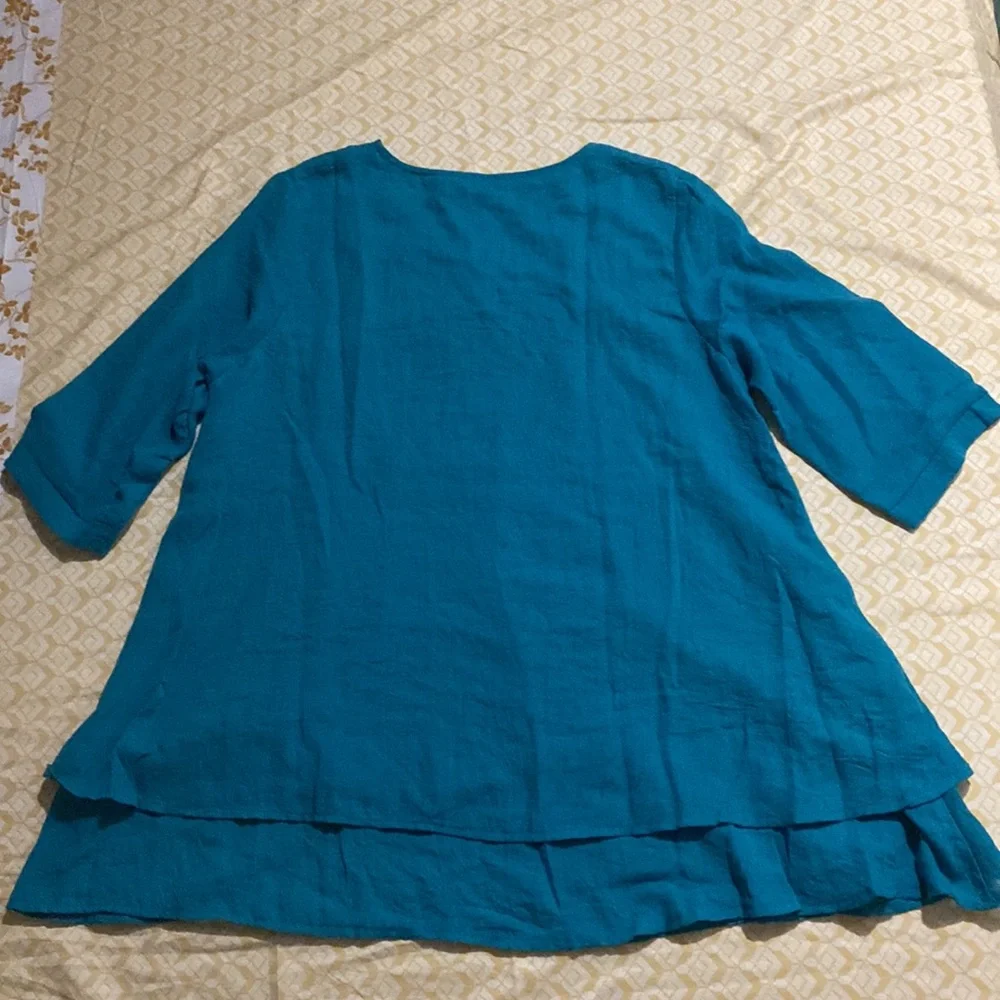 Blue blouse - Picture 2 of 2